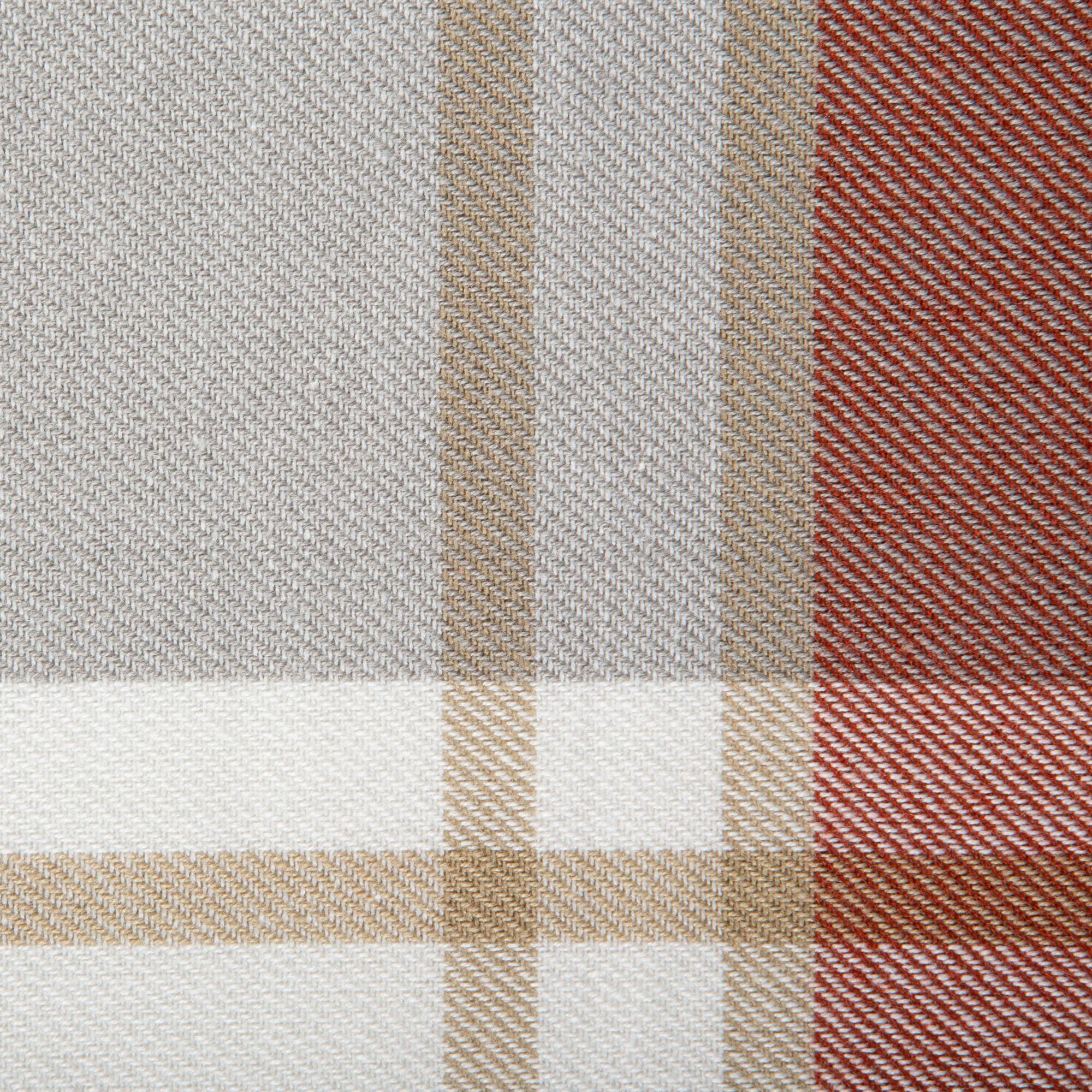 DII® 70" Round Plaid Thanksgiving Cozy Picnic Tablecloth